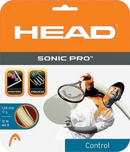 Head Sonic Pro 17g, White, 4 Packages of String, NWT image 1