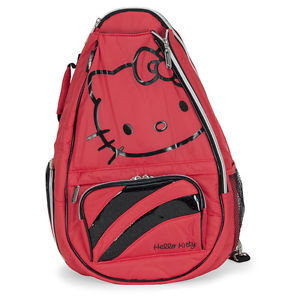 Hello Kitty Sports Bag Sanrio Tennis Premier Red  And Shoulder Set Collection