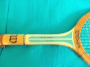 vintage tennis racket; Chris Everett; 4 1/2" grip; Wilson Prestige
