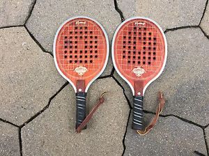 Vintage 2 Sportcraft Super Pro-Model Paddle Tennis Racquet