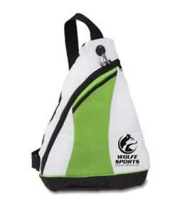 Wolfe Sports Pickleball Bag - Sling Bag Lime