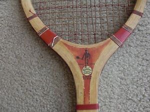 Wright Ditson "Champion" Wood Tennis Racket - 1910 - 1920's