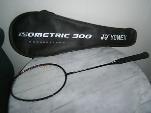 Isometric 300 Squarespot Full Carbon Graphite Shaft Badmitten Racquet Yonex