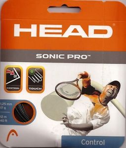Head Sonic Pro 17g, Black, 5 Packages of String, NWT