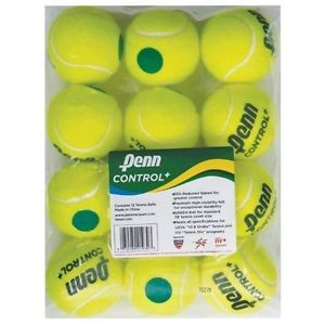 Penn Control+ Green Tennis Balls 12 Ball Bag