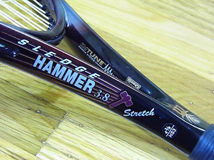 Wilson Sledge Hammer Stretch 3.8 Oversize 112 Power Holes Racquet 4 3/8" Limits image 1