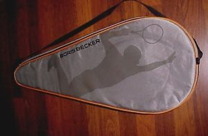 Boris Becker Tennis Racquet Gray Headcover