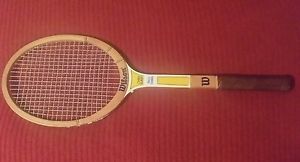 Vintage Wilson Wooden Tennis Racket Chris Evert Miss Chris Model 4 1/4