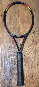 Wilson Pro Staff Classic 6.1  Kevlar Graphite Tennis Racquet 95 sq  4 3/8