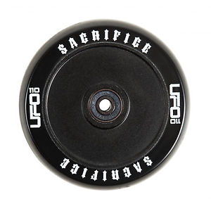 Sacrifice UFO 110mm Scooter Roues w/Roulement - Noir/noir