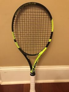 Babolat Pure Aero Tennis Racquet Strung 4 1/2 Grip