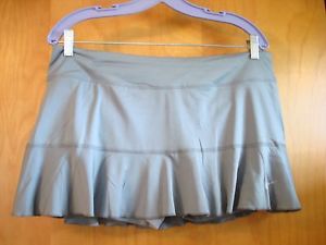 NEW Nike Dri-Fit Tennis Skirt Skort Size XL Extra Large Gray Grey NWT