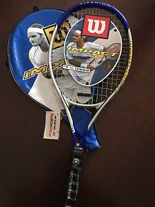 Wilson Impact Titanium Tennis Racket With Case- Brand New!