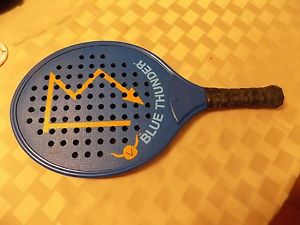 Viking Blue Thunder Platform Tennis Paddle Racket Racquet Ball Paddleball