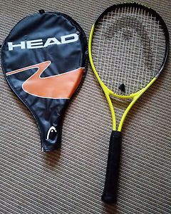 HEAD Nano Titanium Tour Pro Frame Yellow/Blk 4 3/8 grip Tennis Racket w/ Case