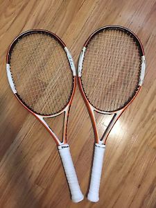 Wilson nCODE nTOUR MidPlus 105  4 1/4 grip - Two Tennis Racquets
