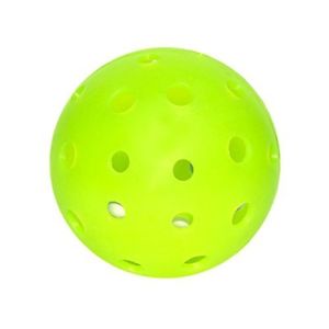 Pickle-Ball, Inc. Dura Fast 40 Outdoor Pickleball. 6-Pack, Neon Green