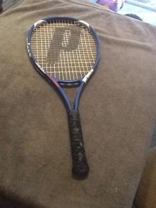 PRINCE MORE PERFORMANCE THUNDER OS Tennis Racquet Triple Threat 115 16x20 4-1/4