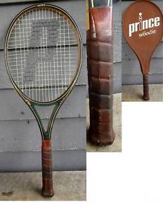 PRINCE "WOODIE" 4-1/2 TENNIS RACQUET