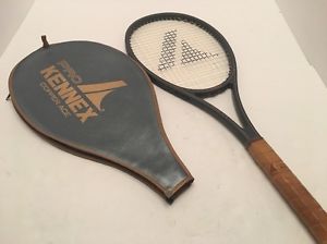 Pro Kennex tennis racquet. Copper Ace 4 1/4 In.  Leather Grip. W/Cover