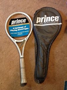 PRINCE SPECTRUM COMP 90 MIDSIZE FULL RANGE TENNIS RACQUET 4 1/2 "NEW"