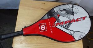 Wilson Titanium Roger Federer 25 Tennis Racquet 3 7/8 Grip W/Cover (S5)