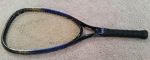 Rare Head Pyramid Power Director Tennis Racquet Racket Black and Blue 4 3/8 Grip