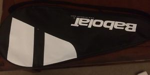 Babolat  TENNIS RACKET RAQUET COVER BAG w ADJUSTABLE STRAP CASE & Free Volkl Bag