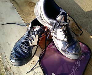 ASICS GEL DOMAIN 3 INDOOR COURT SHOES - BADMINTON VOLLEYBALL PICKLEBALL sz 12