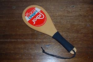 Vintage Sportcraft Jokari Raquetball Paddle Champ Model Wooden Raquet