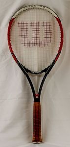 Wilson Roger Federer  Titanium Tennis Racquet (length: 27") (Grip: 4 3/8")