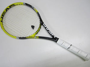 HEAD YOUTEK IG EXTREME "MP" TENNIS RACQUET (4 1/2) CLUB DEMO! VS GUT STRINGS!