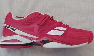 BABOLAT BPM womens 9.5 All Court pink white tennis shoes NEW image 1