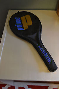 Prince Precision Smash Tennis Racquet with Bag 97 head 27" Blue and Black
