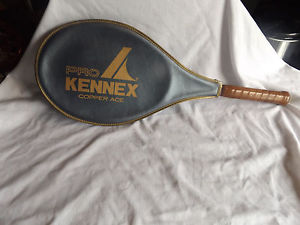 PRO KENNEX COPPER ACE TENNIS RACKET  WITH THE COVER 4 1/4 "