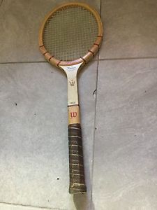 Wilson Jack Kramer Autograph vintage tennis Racquet Wood 4 1/2