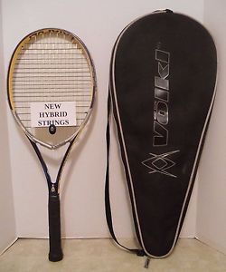 Volkl V Engine Catapult 8 Tennis Racquet 4 3/8 - NEW STRINGS/GRIP + BONUS