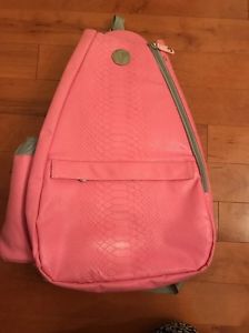 JETPAC sling pink tennis racket back pack  bag