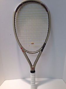 Prince Triple Threat Sovereign OS 115 1300 Power 4 3/4 grip Tennis Racquet