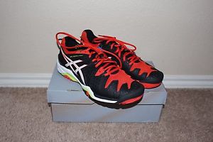 Brand New ASICS Gel Resolution 6 Men's Tennis shoes sneakers, Size 9.5M