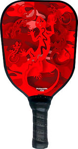 Pickleball Paddle Red Lizard Cam
