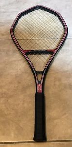Vintage MacGregor BERGELIN Long String Tennis Racquet in great shape Graphite