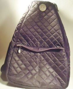 LYNNE TAUCHEN QUILTED JETPAC  LIFE IS Tennis Backpack  BAG