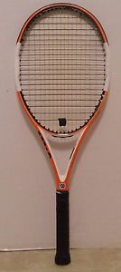 Wilson N Code N Tour 95 Tennis Racquet 4 3/8 - NEW HYBRID STRINGS/GRIP