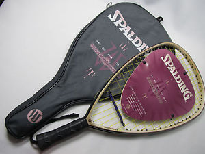 Spalding Xenon Womens Tournament Racquetball Racquet w Lined Case Ultra-Lite NEW
