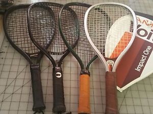 Racket Ball Rackets Lot Of 4