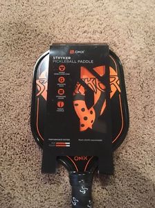 ONIX STRYKER PICKLEBALL PADDLE LIGHT GRAPHITE Orange