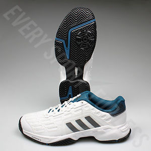 Adidas Barricade Court 2 Wide M AF6781 Tennis Shoes White/Grey (NEW) List @ $90