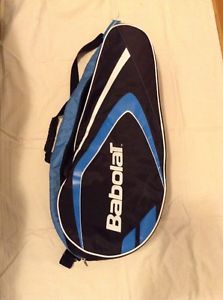 Babolat tennis 6 racket Double Pockets bag blue And Black