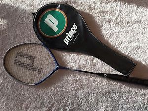 PRINCE BLACK BLUE CATALYST CARBON ALUMINUM BADMINTON RACQUET RACKET